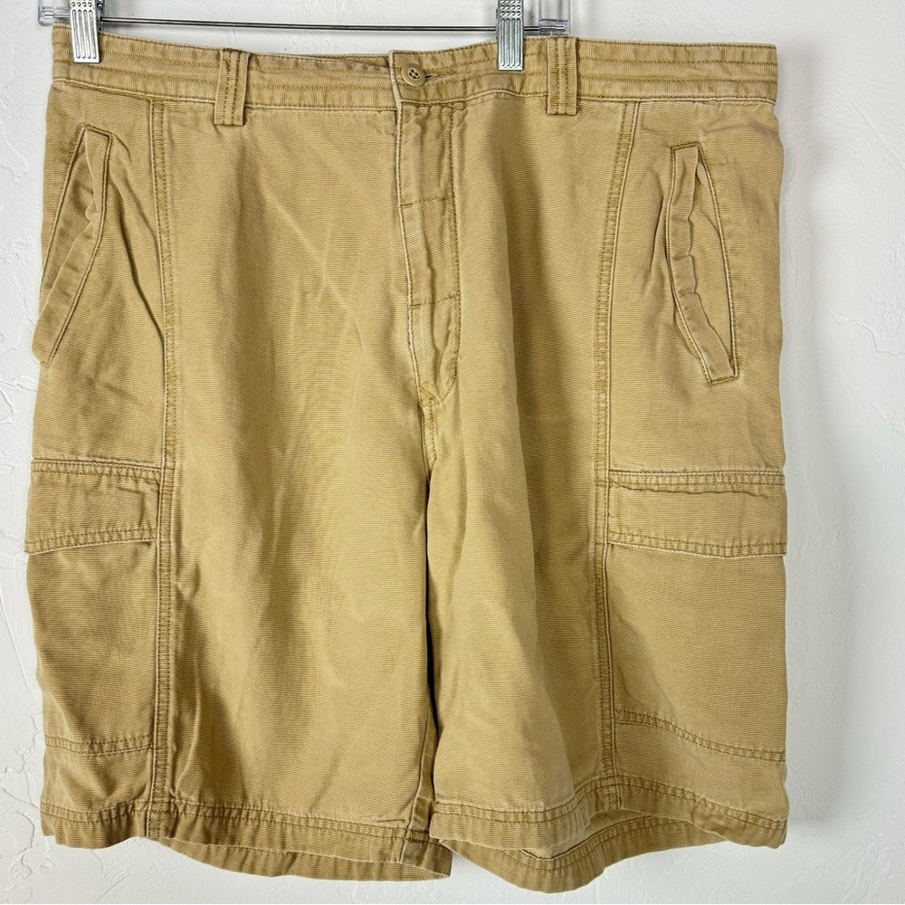 Tommy‎ Bahama Relax Shorts Flat Front Khaki Chino Board Beige Tan Cream Cotton